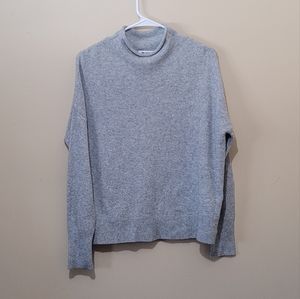 William Rast Cotton Blend Drop Shoulder Sweater